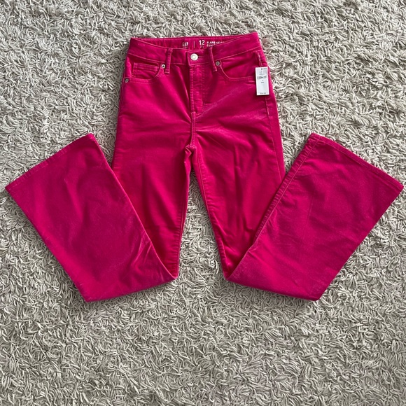 GAP Other - NWT. Gap girls velvet highrise flare jeans. SIZE 12 slim.